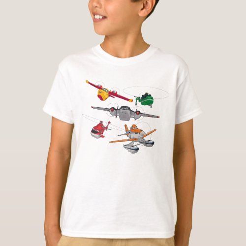 Planes Group T_Shirt