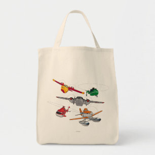 Planes Group Tote Bag