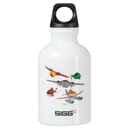 Planes Group Water Bottle