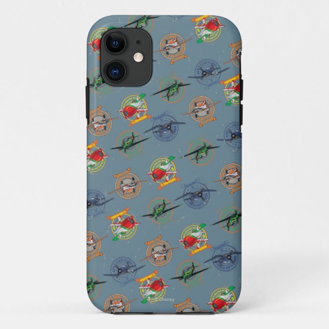 Planes Pattern Case-Mate iPhone Case (Back)