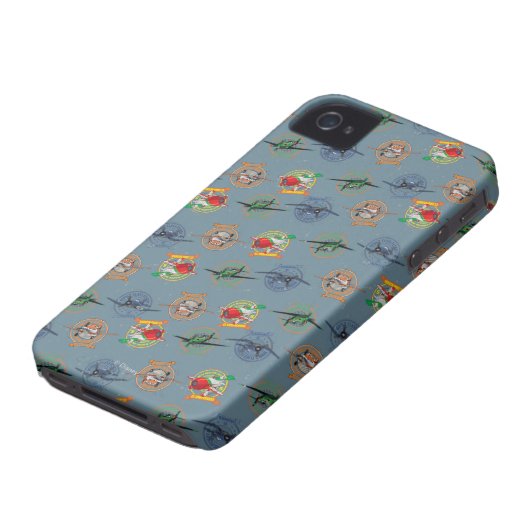 Planes Pattern Case-Mate iPhone Case (Bottom)