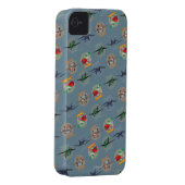 Planes Pattern Case-Mate iPhone Case (Back/Right)