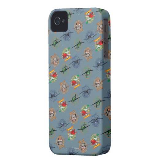 Planes Pattern Case-Mate iPhone Case (Back Left)