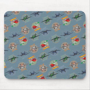 Planes Pattern Mouse Pad