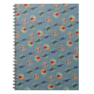 Planes Pattern Notebook