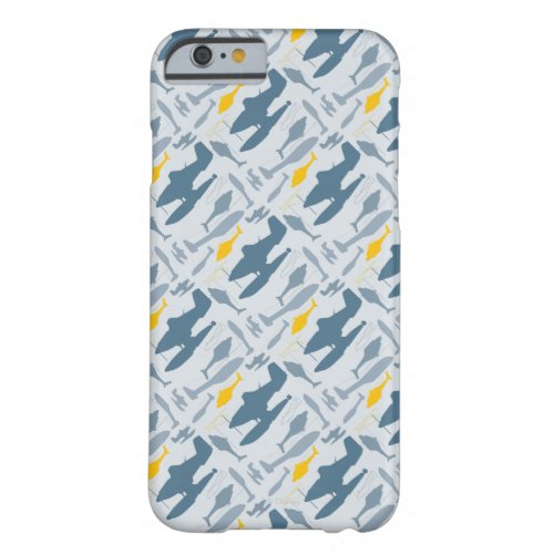 Planes Silhouettes Pattern Barely There iPhone 6 Case