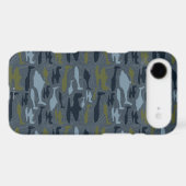 Planes Silhouettes Topographical Pattern Case-Mate iPhone Case (Back (Horizontal))