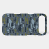 Planes Silhouettes Topographical Pattern Case-Mate iPhone Case (Back (Horizontal))