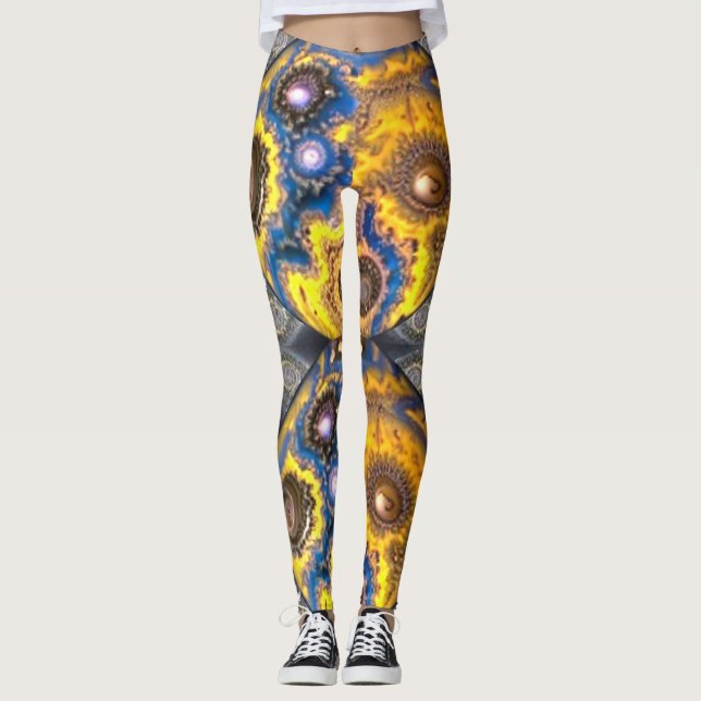 Planet and supernova leggings (Front)