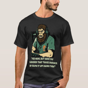 Planet Ape Customer Service Agent recently in the T-Shirt