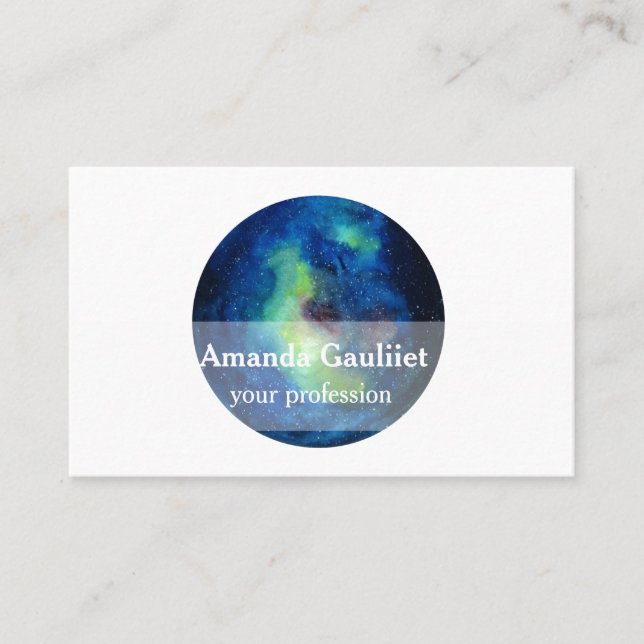 Planet  Art  Business Card (Front)