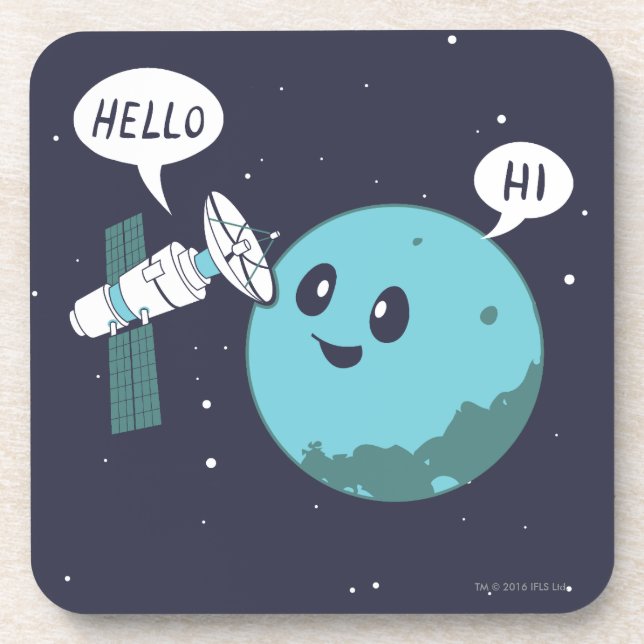 Planet Beverage Coaster (Front)