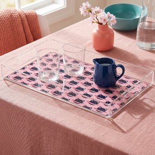 Planet Cat Acrylic Tray