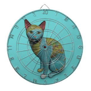 Planet Cat Dart Board