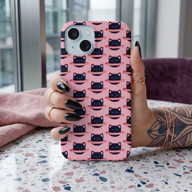 Planet Cat iPhone Case (Creator Uploaded)