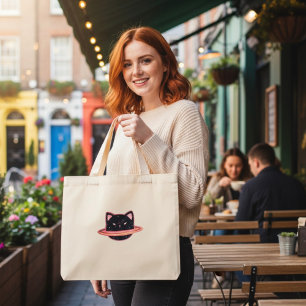 Planet Cat Tote Bag