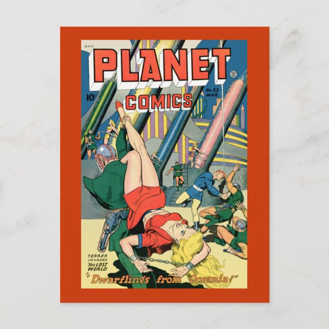 Planet Comics Postcard (Front)