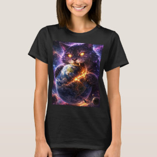 Planet Cosmic Cat T-Shirt