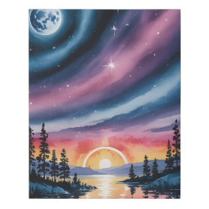Planet Cravan 3 Faux Canvas Print