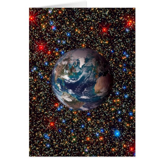 Planet Dreams Amidst a Star Cluster Cards (Front)