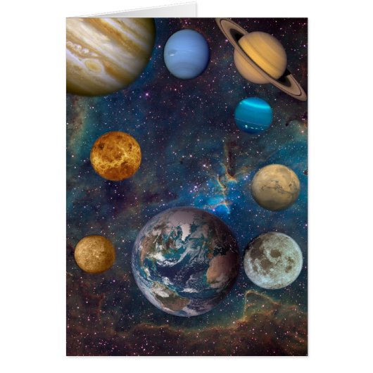 Planet Dreams of the Cosmos -1 Cards (Front)