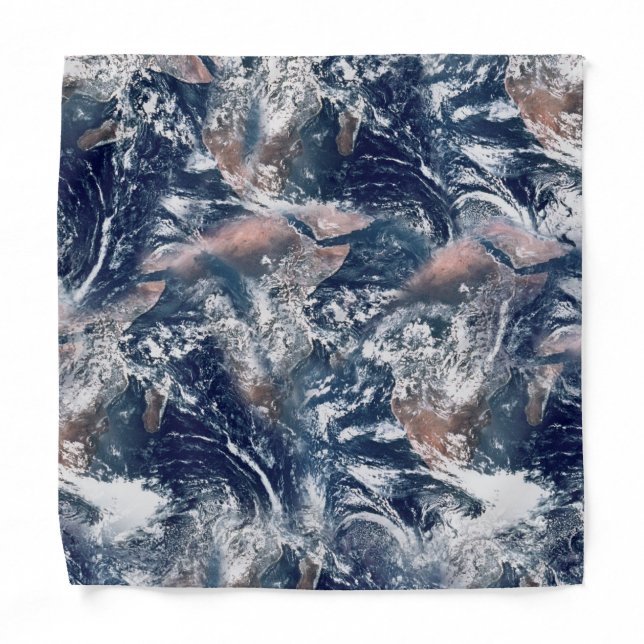 Planet Earth Art Bandana (Front)