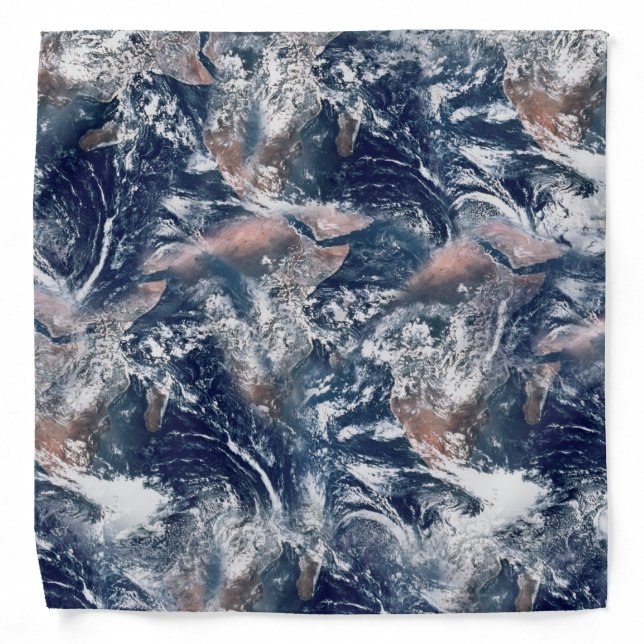 Planet Earth Art Bandana (Front)