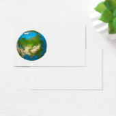 Planet Earth - Asia - colorful globe. 3d Render (Desk)