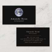 Planet Earth, Astronomy Business Card | Zazzle
