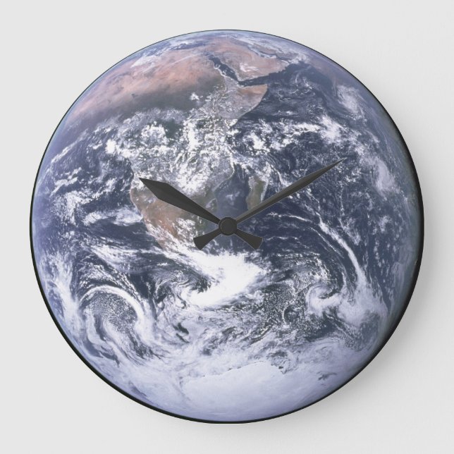 Planet Earth Astronomy-lovers Wall Clock (Front)
