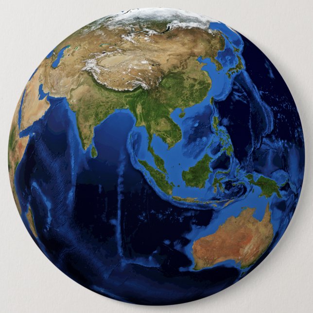 Planet Earth Button (Front)