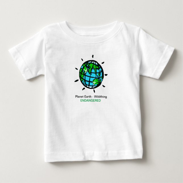Planet EARTH - Conservation - Ecology - Nature - Baby T-Shirt (Front)