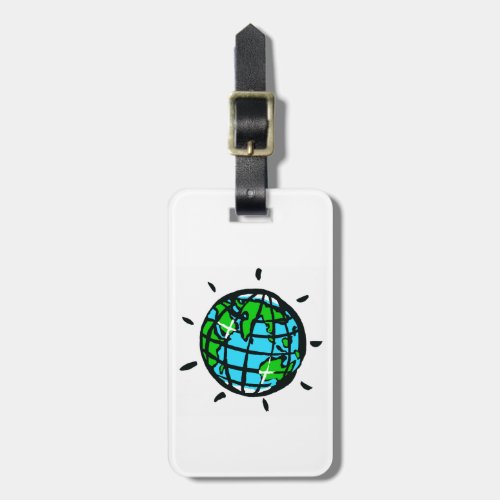  Planet EARTH _ Conservation _ Ecology _ Nature Luggage Tag