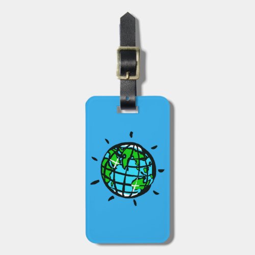 Planet EARTH _ Conservation _ Ecology _ Nature Luggage Tag