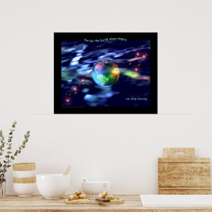 Planet Earth Dance Poster