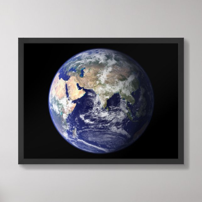 Planet Earth Framed Poster (Framed Front)