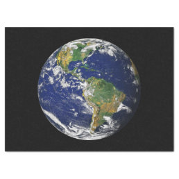 PLANET EARTH FROM SPACE 23” Wrapping Tissue Paper