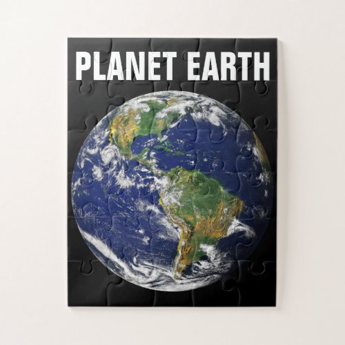 PLANET EARTH FROM SPACE 30 Pc Kids Jigsaw Puzzle