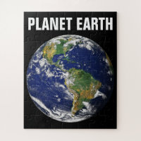 PLANET EARTH FROM SPACE 56 Pc. Kids' Jigsaw Puzzle
