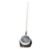 PLANET EARTH FROM SPACE Cake Pops (Front)