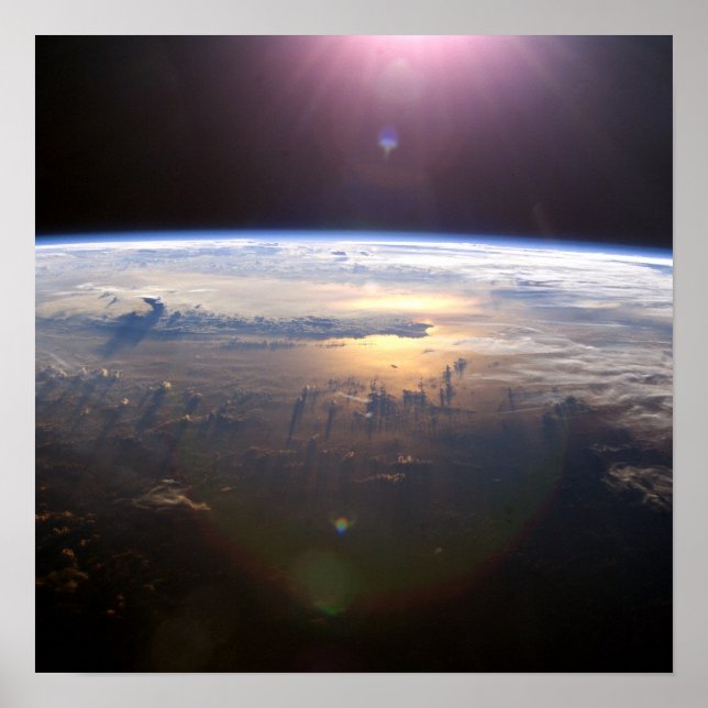 Planet Earth From Space Poster (Front)