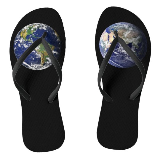 earth flip flops