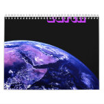 Planet Earth From Universe Calendar at Zazzle