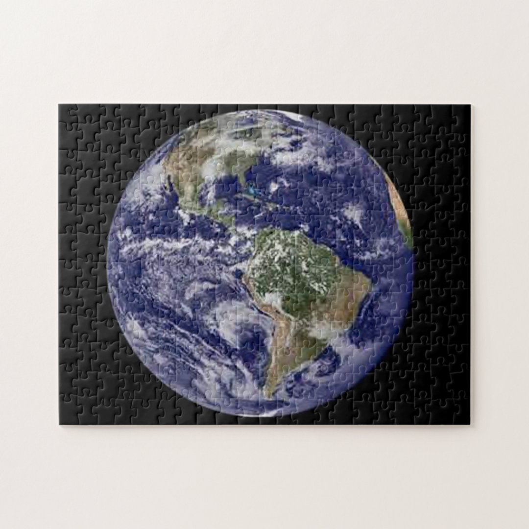 Planet Earth . Jigsaw Puzzle | Zazzle