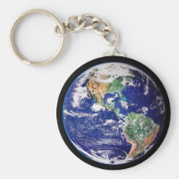 Planet Earth Key Chain. Keychain