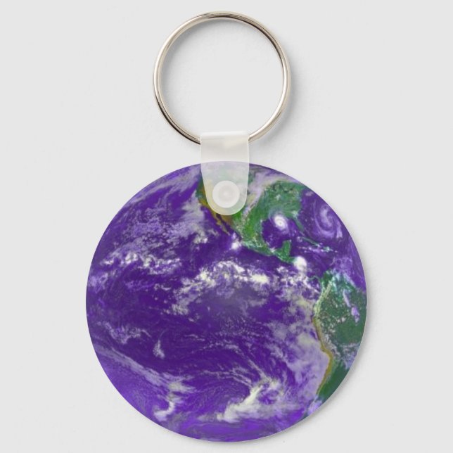 Planet Earth Keychain (Front)