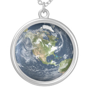 Planet Earth necklace