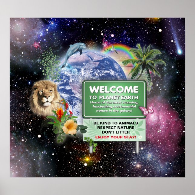 Planet Earth Poster (Front)