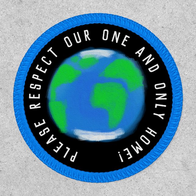 Planet Earth Respect Environmental Statement Patch (Front)