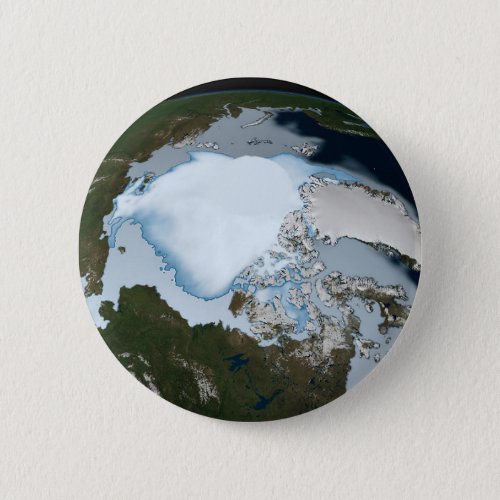 Planet Earth Showing Sea Ice Coverage In 1980 Button